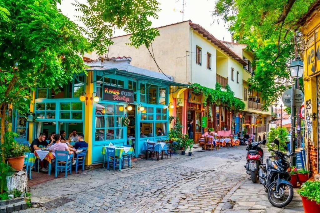 דירות סלוניקי Retro Boutique Apt W Balcony In Historical Area מראה חיצוני תמונה